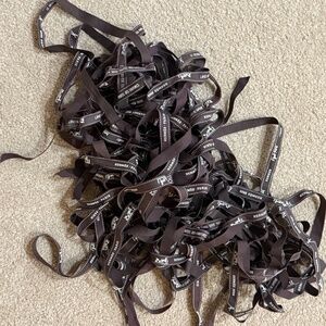 Hermes Brown Gift Wrapping Ribbons - Multiple Available - Multiple Lengths - 25